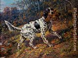 2012 English Setter with grouse painting